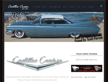 Tablet Screenshot of cadillaccruiser.com